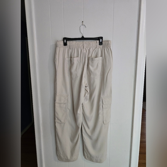 NWT Quince Vintage Wash Tencel Drawstring Cargo Pants - Picture 8 of 13